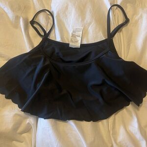 Roxy Black Swim Top womens M